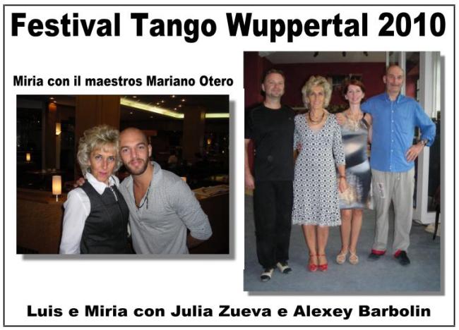 Luis y Miria -Tango Wuppertal 2010  - Luis e Miria
