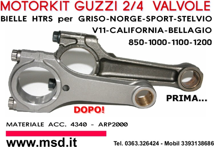 Bielle Guzzi - connecting rods Guzzi