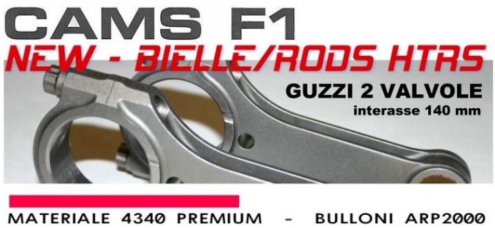 Bielle HFRS Guzzi 2 valvole - OLD