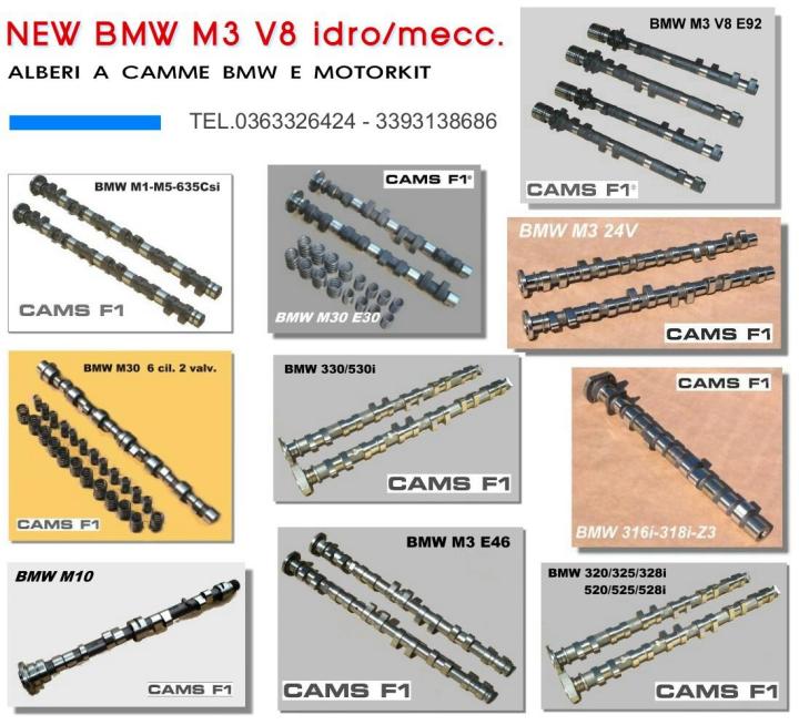 Bmw alberi a camme