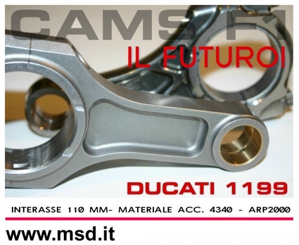 Ducati 1199 - Bielle EVO BRS - CAMS F1