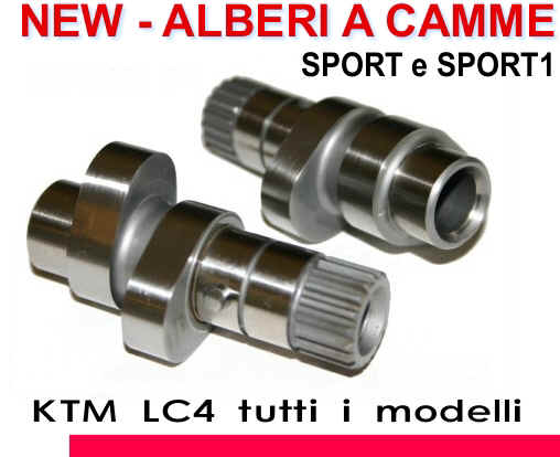 KTM LC4 alberi a camme