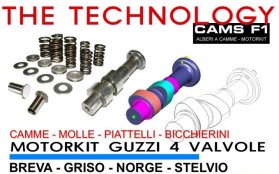 Tuning Motorkit Moto Guzzi 4 valvole - nockenwellen Guzzi 4 ventile